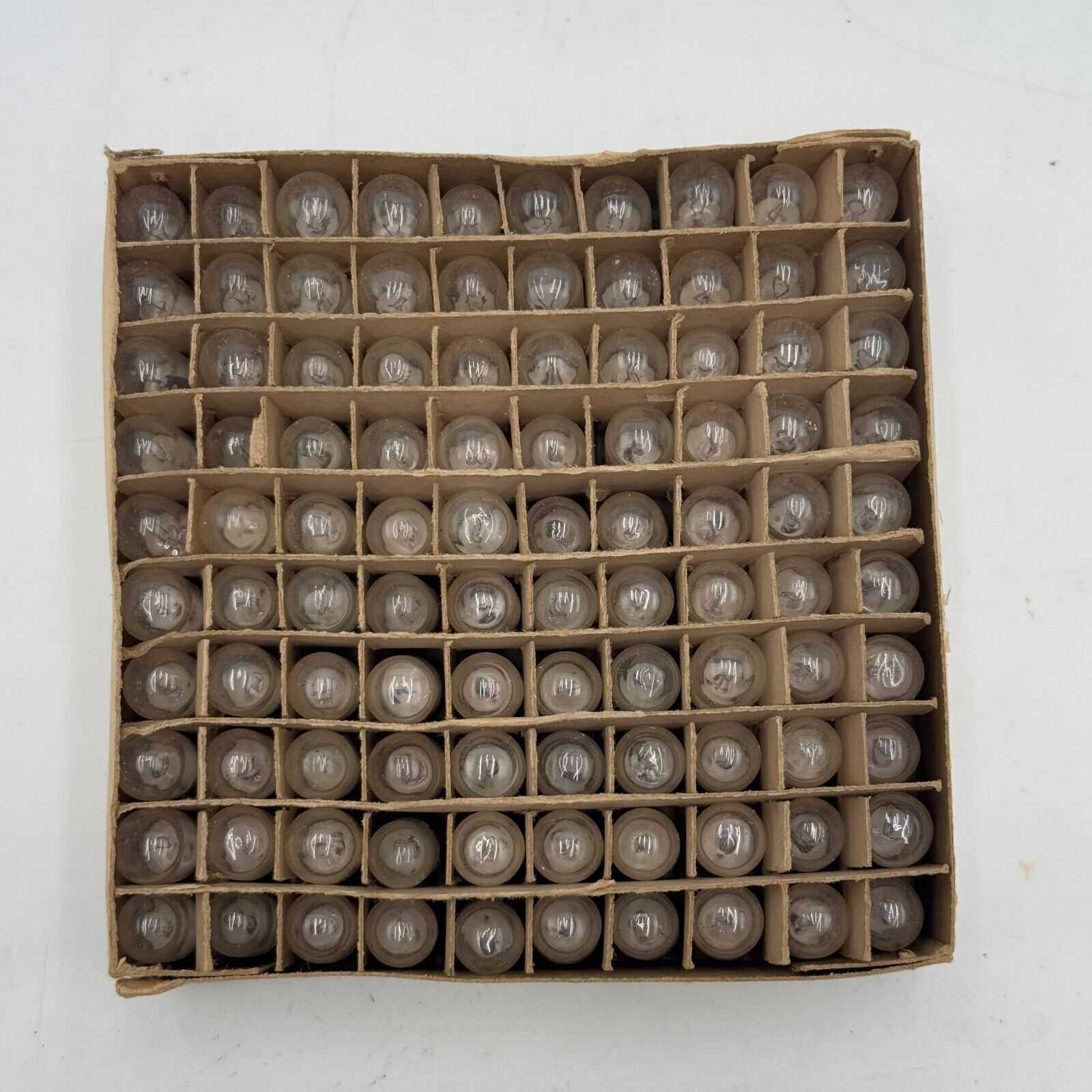 100pk Alps “T” Type Pilot Lamps Mini Light Bulbs 100 pcs Box Made in Japan New