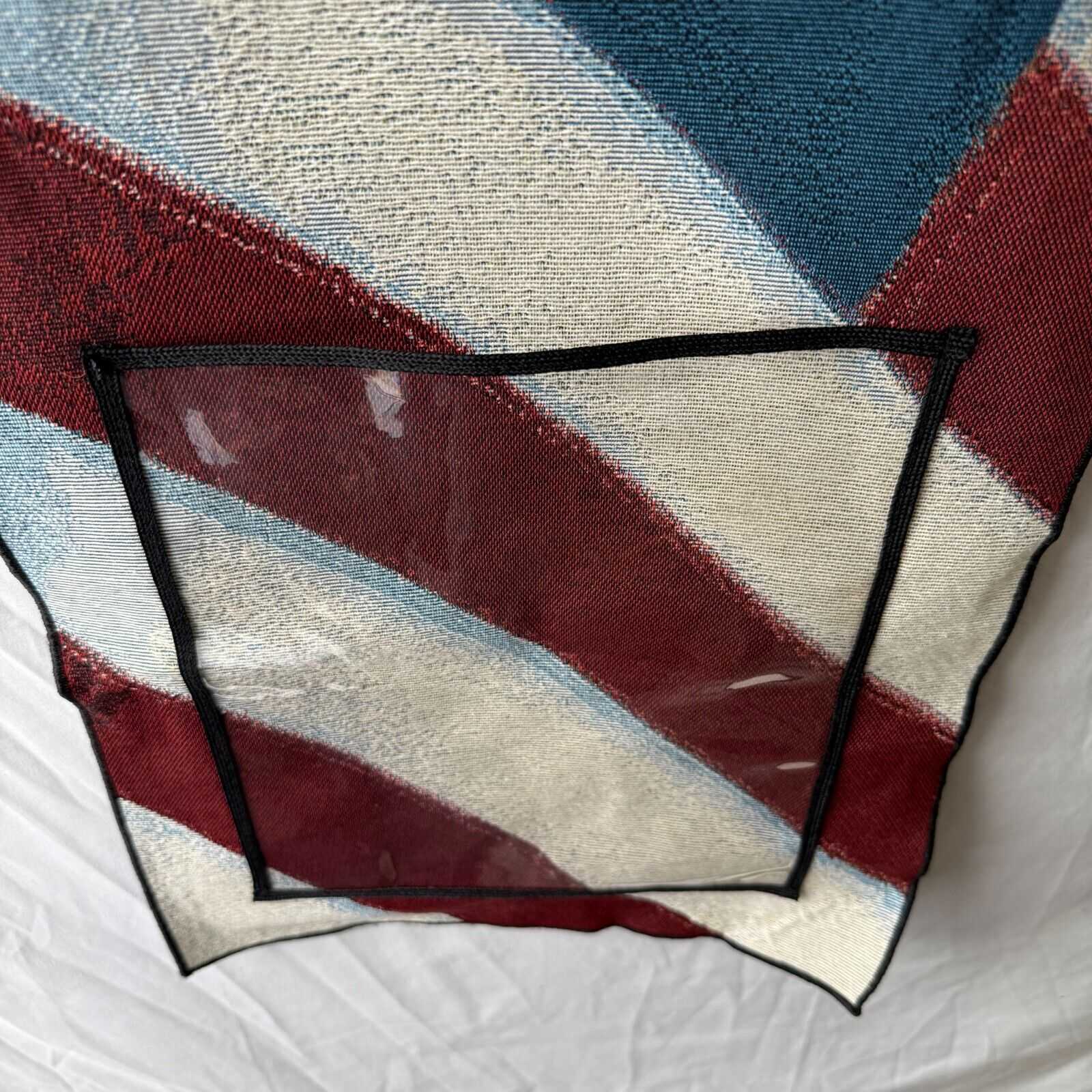 13x20in Wall Hanging Tapestry American Flag Combat Hero Military Memorial NWT