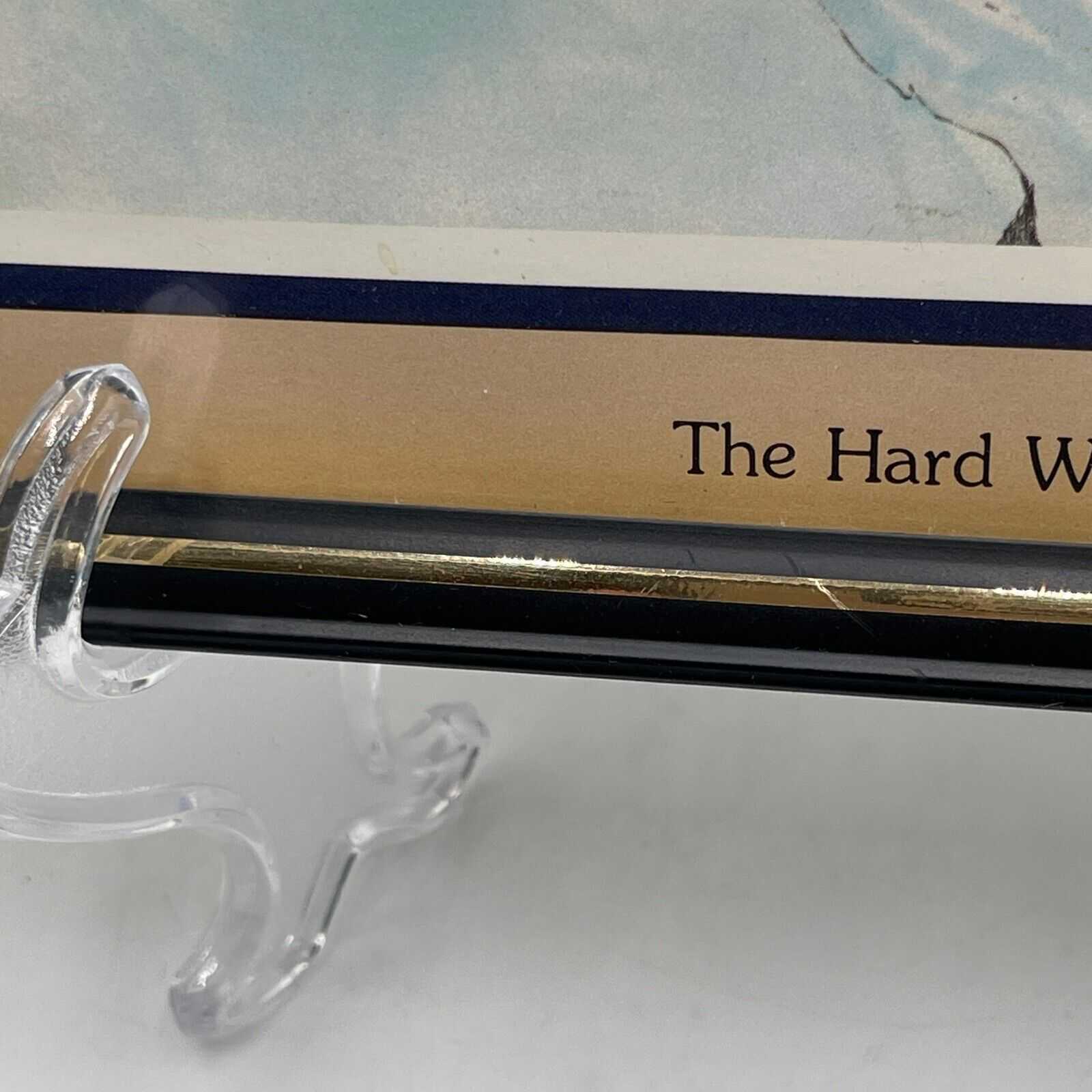 1978 Skiing Poster "The Hard Way" Artist Gary Patterson 20" x 16"