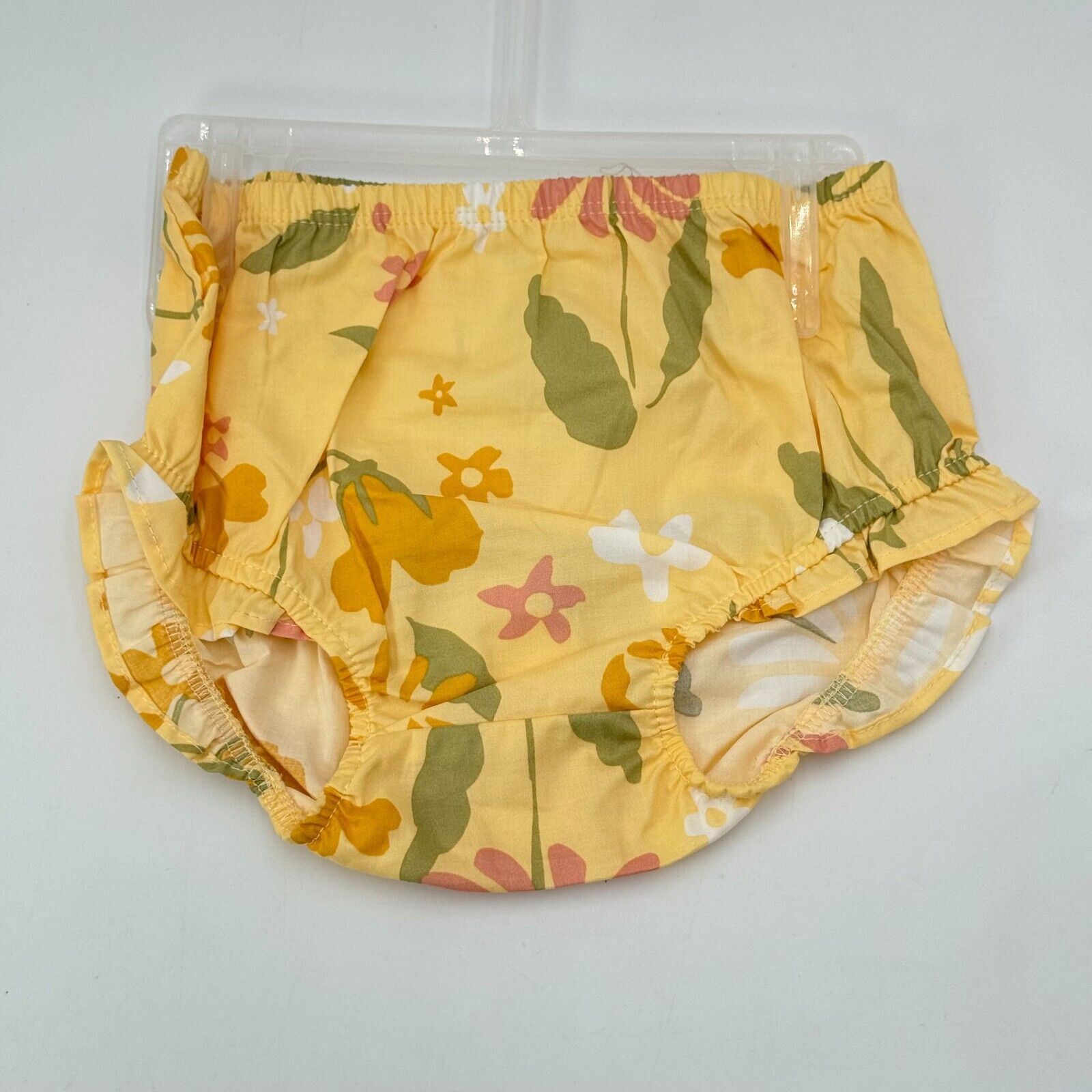 Set of 2 Carters 3 Piece Outfits Pink Yellow Floral Bodysuit Shorts Size 18M NWT
