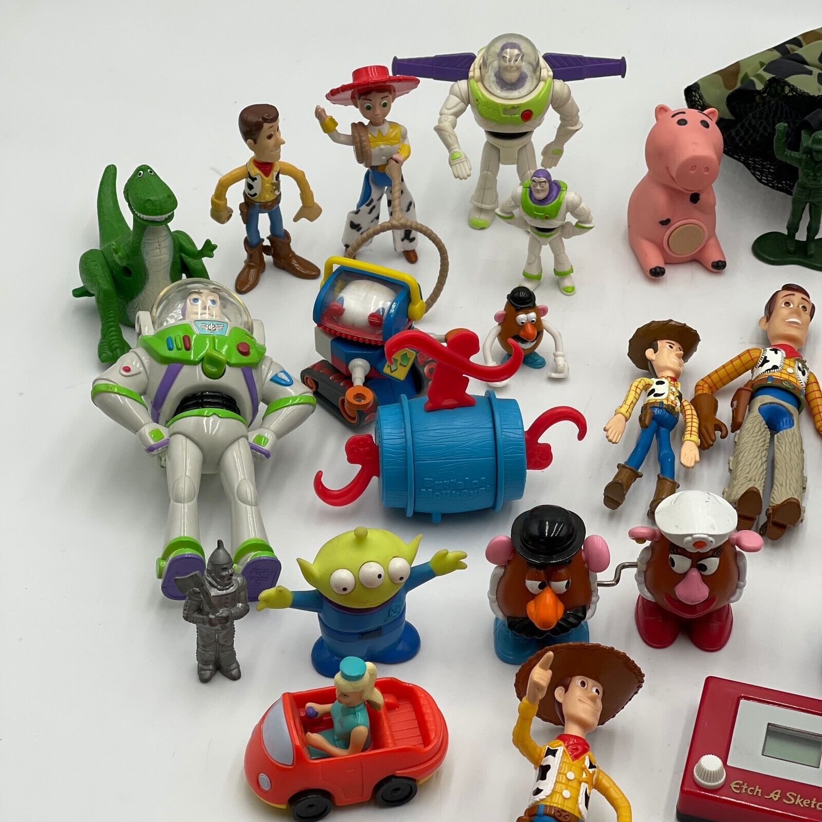 Lot of 35 Various Vintage Toy Story McDonalds Toy Collectibles and Other toys
