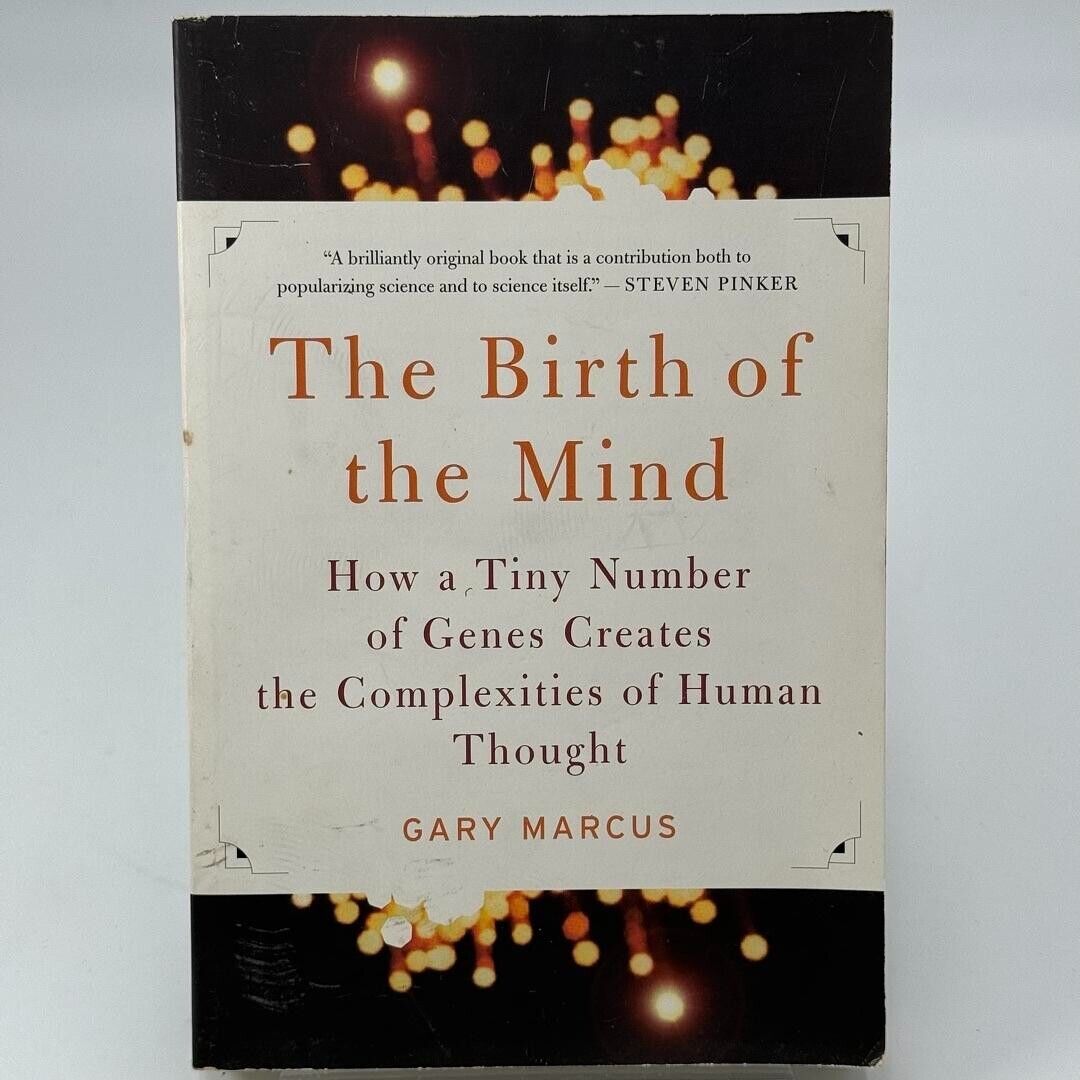 The Birth of the Mind International Edition by Gary Marcus 2004 PAPERBACK BOOK