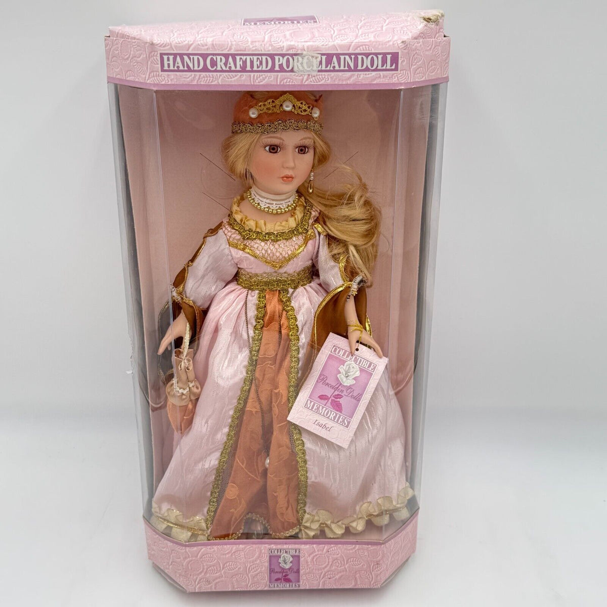 Collectible Memories Isabel Handcrafted Genuine Porcelain Doll LIMITED EDITION
