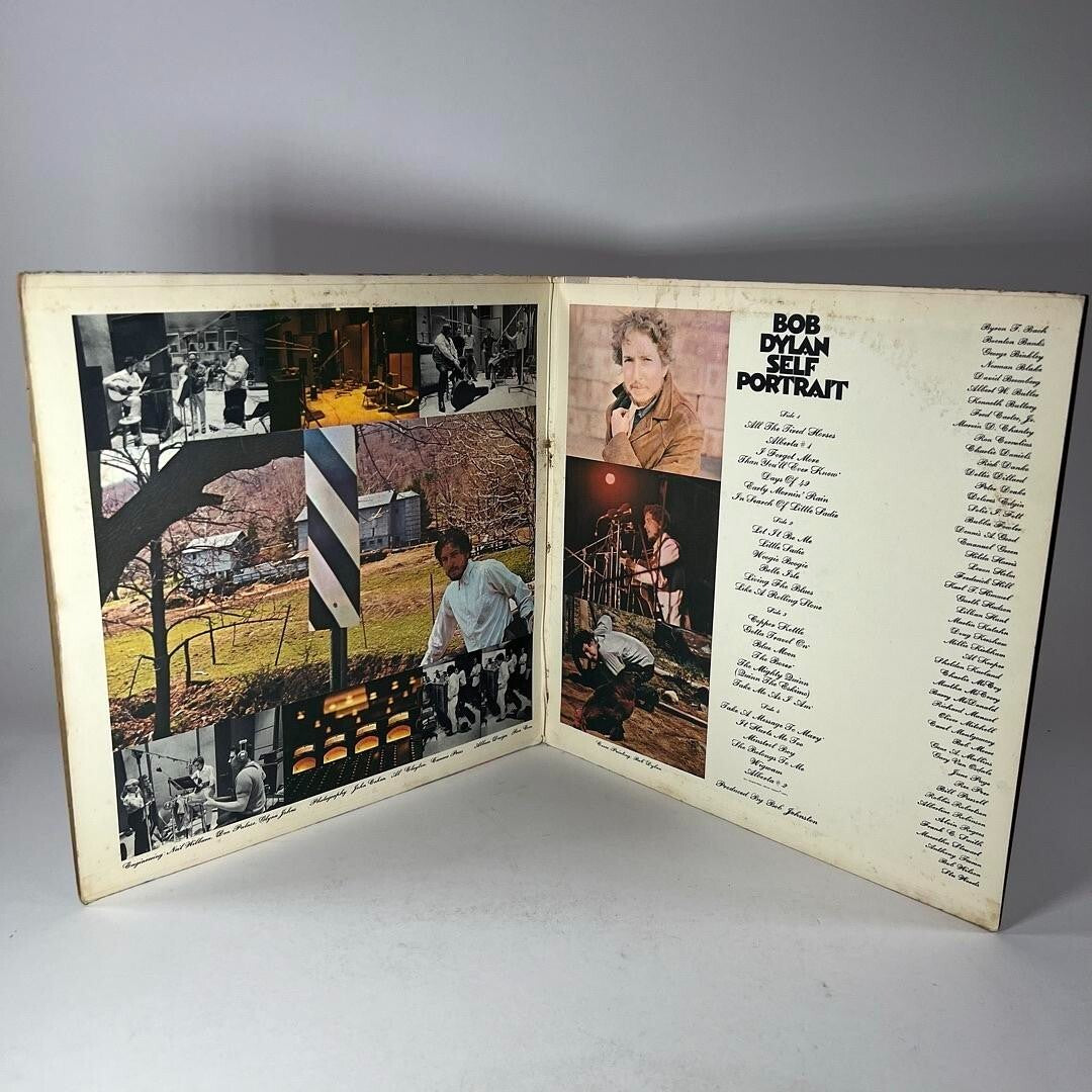 BOB DYLAN "Self Portrait" 2LP 1970 Columbia First Press Gatefold Vinyl Double LP