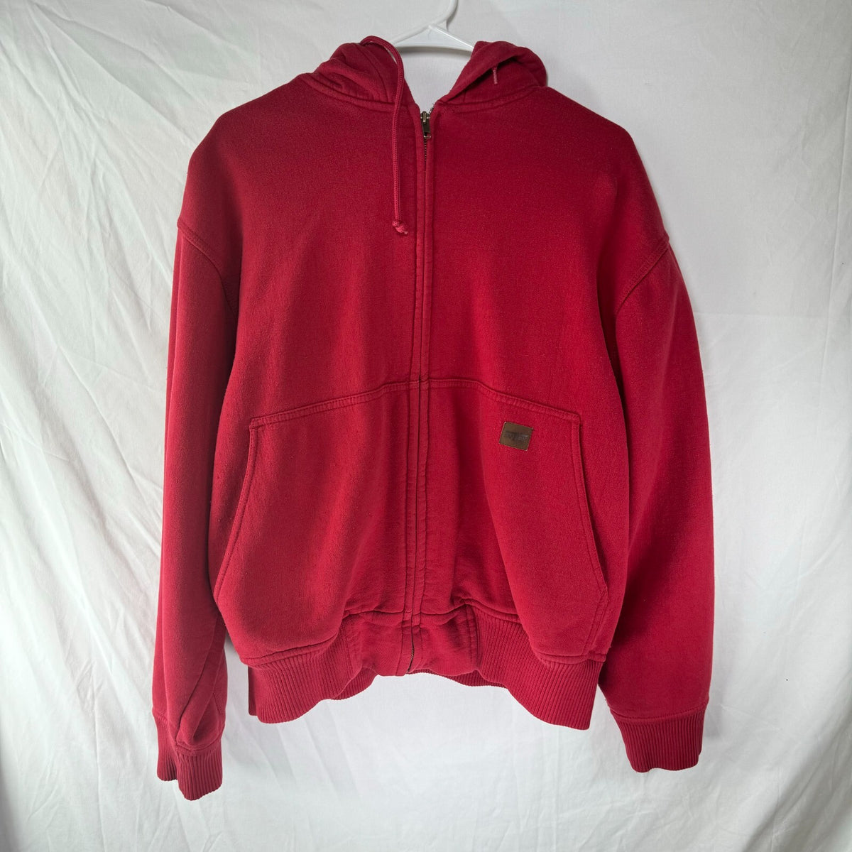 SafTbak Blaze Red Hunting Hoodie Coat Jacket Cotton Sweater Adult Size Medium US