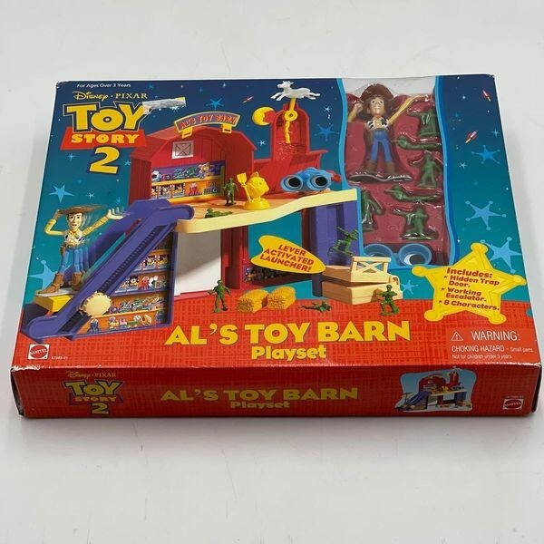 Mattel NEW 1999 Toy Story 2 Al's Toy Barn Playset Sealed Disney Pixar Box NIB