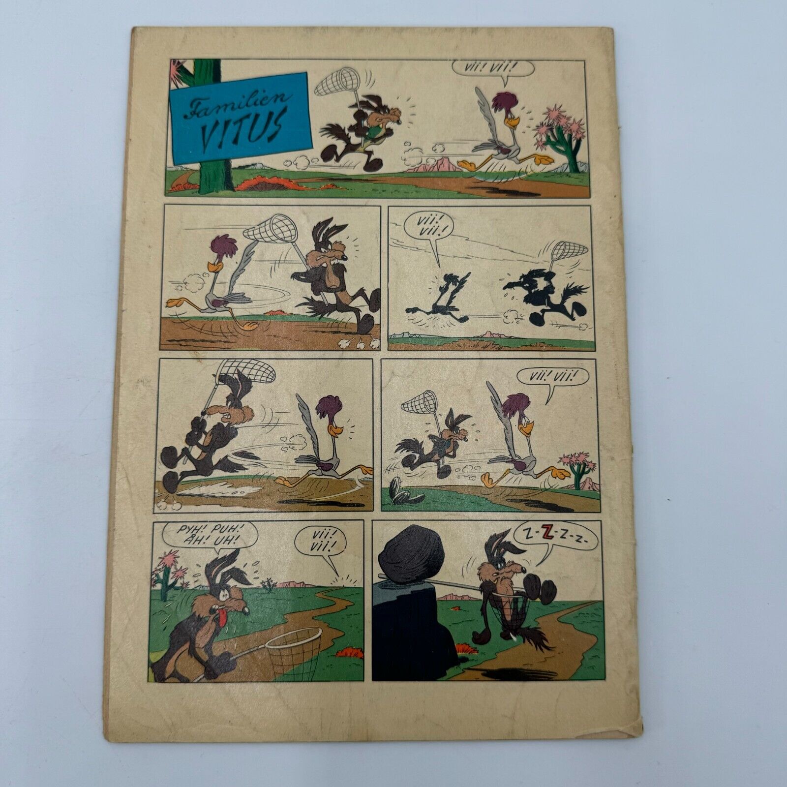 Danish 1960 DAFFY Comic 3 & 6 Sylvester Tweety Bugs Bunny Coyote Roadrunner