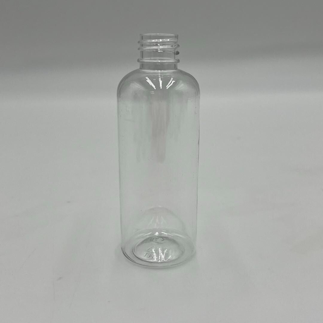 10 Packs Clear PET Plastic Cosmetic Bottles 100mL With Neck Flip Cap