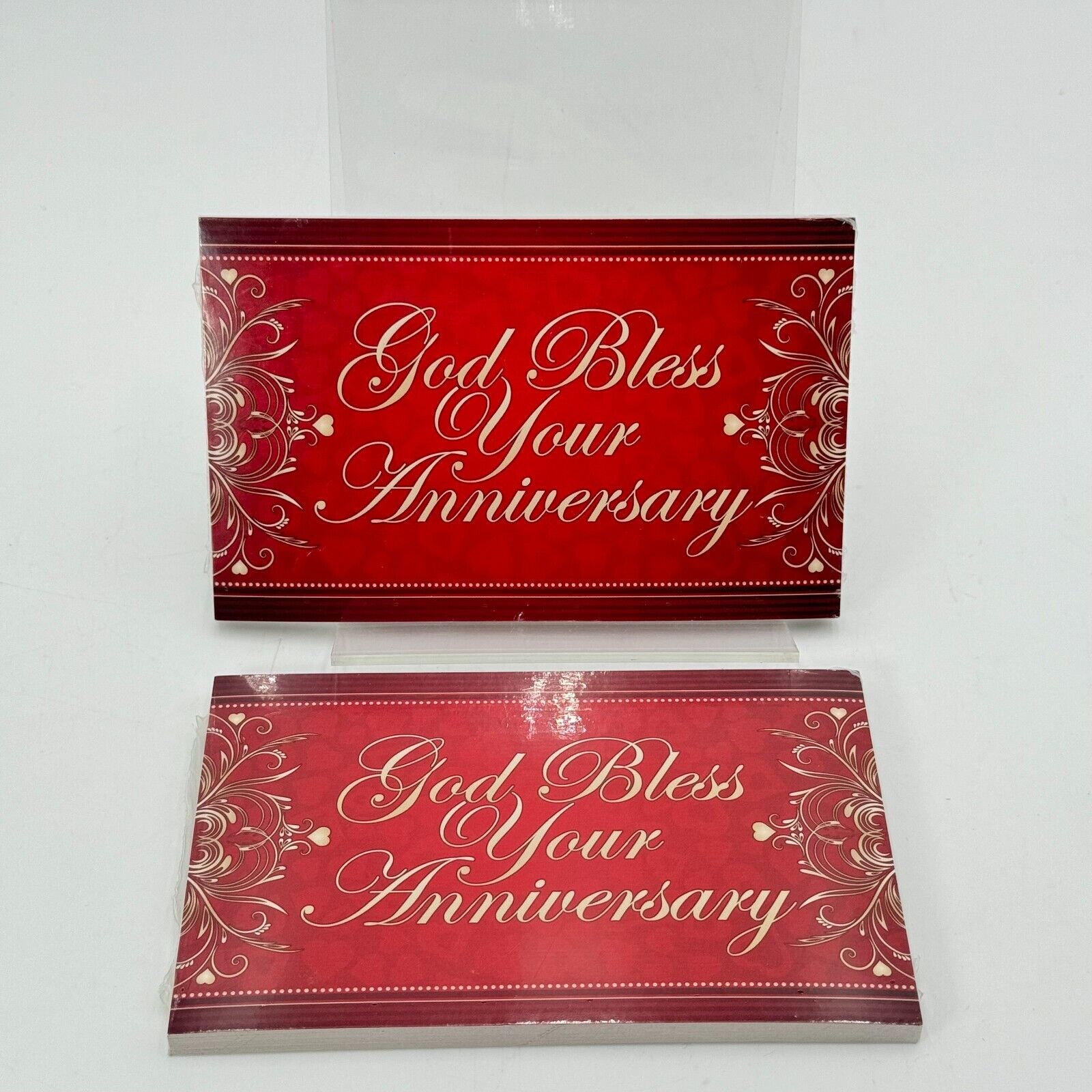 25 Years Silver Anniversary Celebration Gift Set Decor Cards Cross Heart New