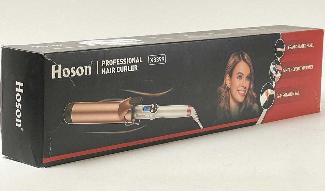 Hoson Tourmaline Ceramic Professional Hair Curling Iron FAST & CONVENIENT