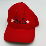 Richardson 512W Wool Serge Snapback Baseball Cap Vibrant Red Adjustable Men L