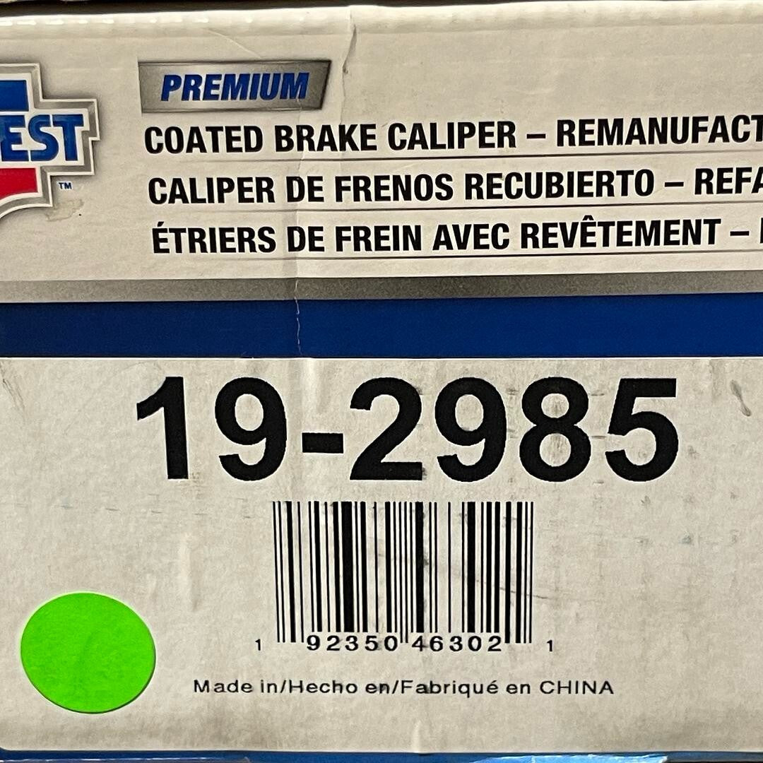 CarQuest #19-2985 Coated Brake Caliper