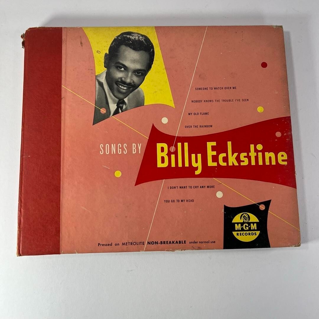 Songs By Billy Eckstine 4 Vinyl Album Box Set US 1950 MGM Records – K48 JAZZ