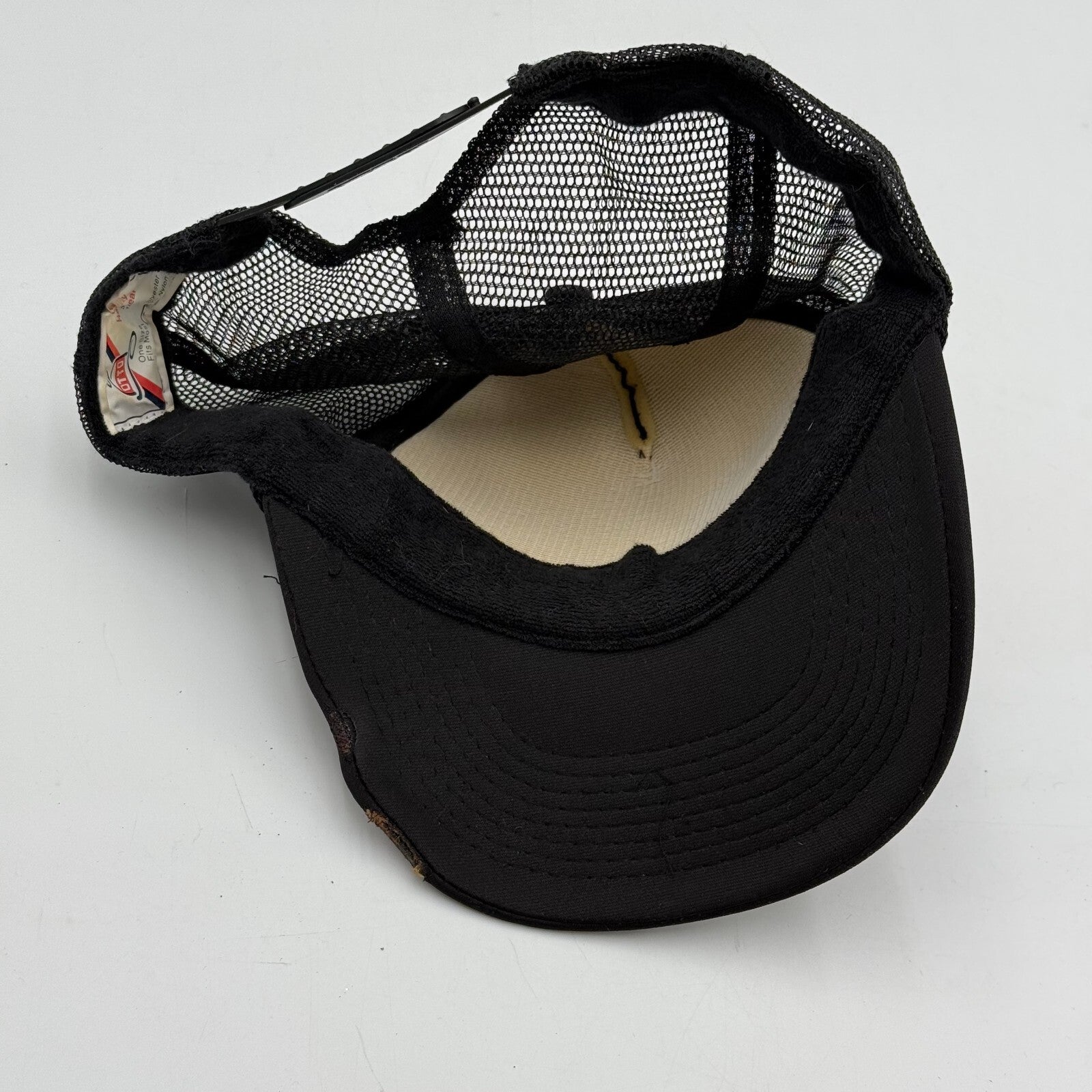 Otto Dragon Alliance Snapback Cap Black Mesh Back Adjustable Mens One Size