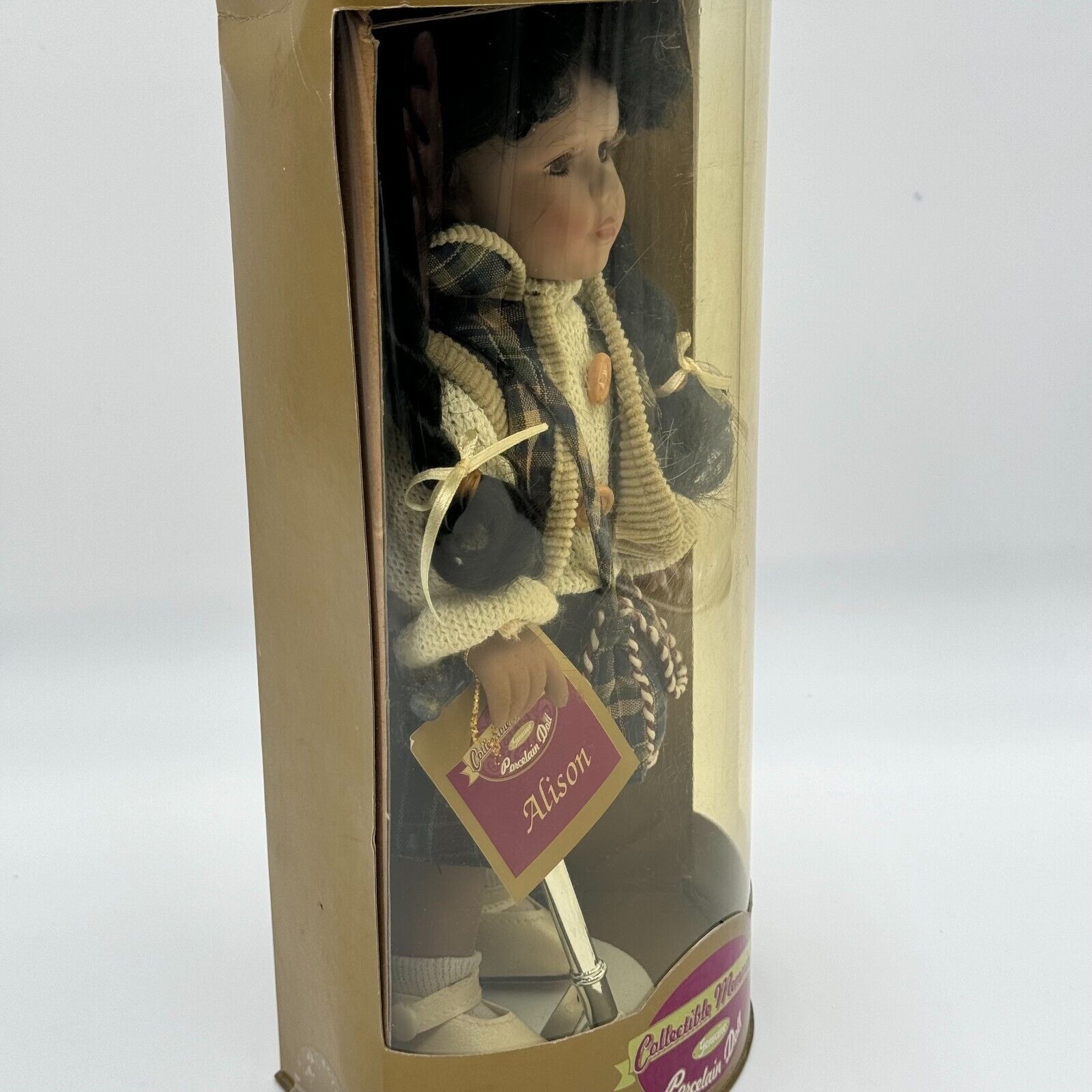Collectible Memories Alison Genuine Porcelain Doll AUTHENTIC & LIMITED EDITION