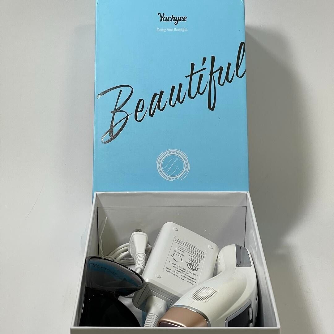 Yachyee Ice IPL Hair Removal System Ergonomic Painless Innovative TESTED