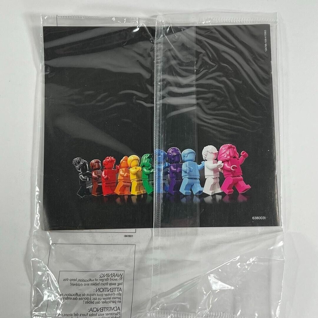 Lego 40516 Everything Is Awesome Rainbow Colors Set Manual - INSTRUCTIONS ONLY