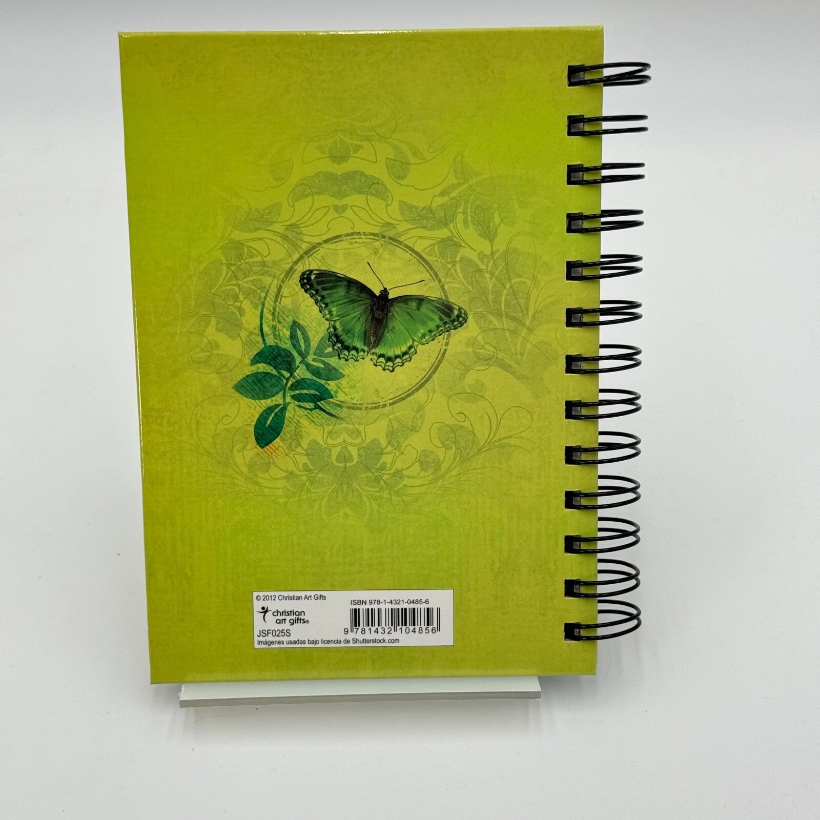 Christian Art Gifts 5x7 Spanish Notepad Journal Notebook Blank Notes Trees New