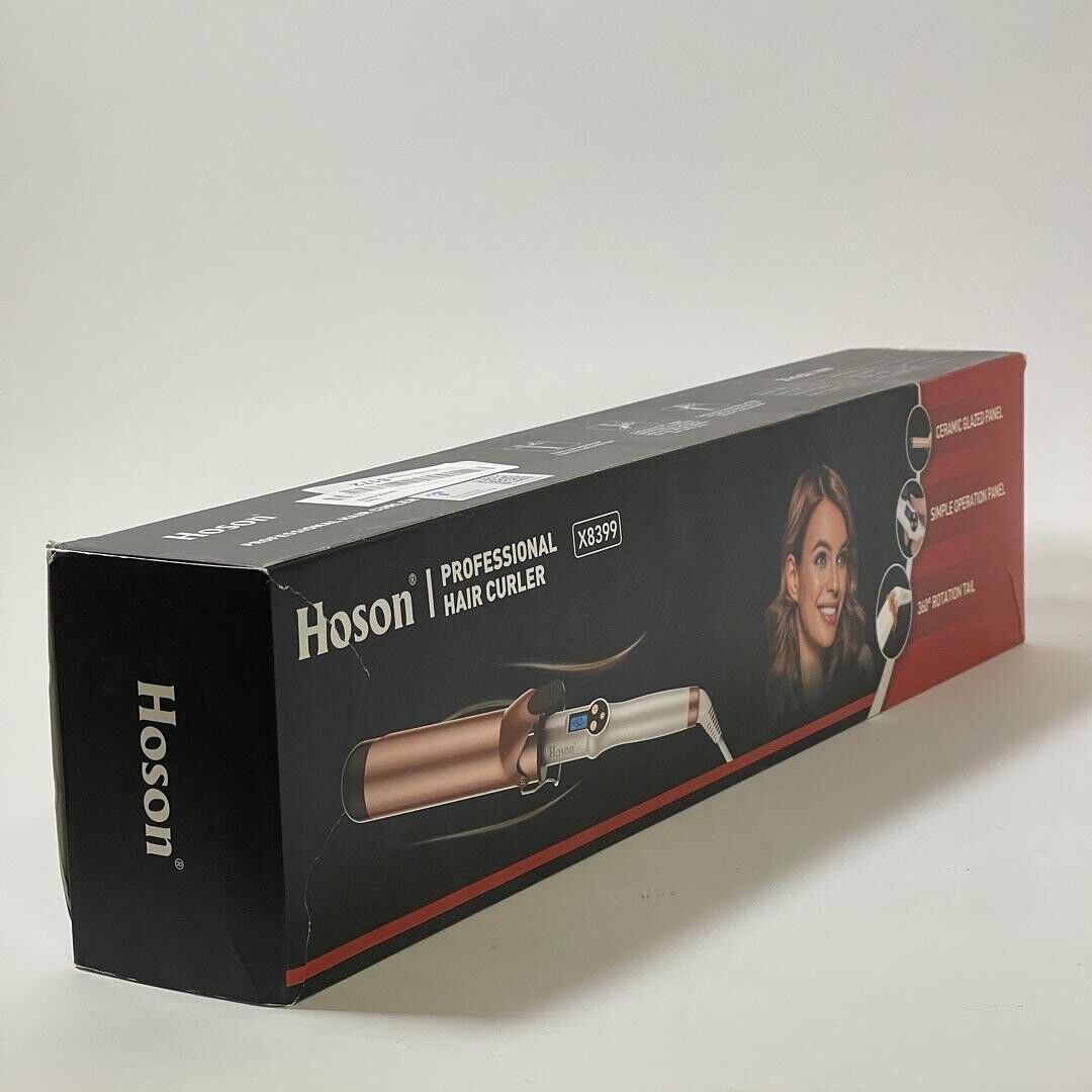 Hoson Tourmaline Ceramic Professional Hair Curling Iron FAST & CONVENIENT