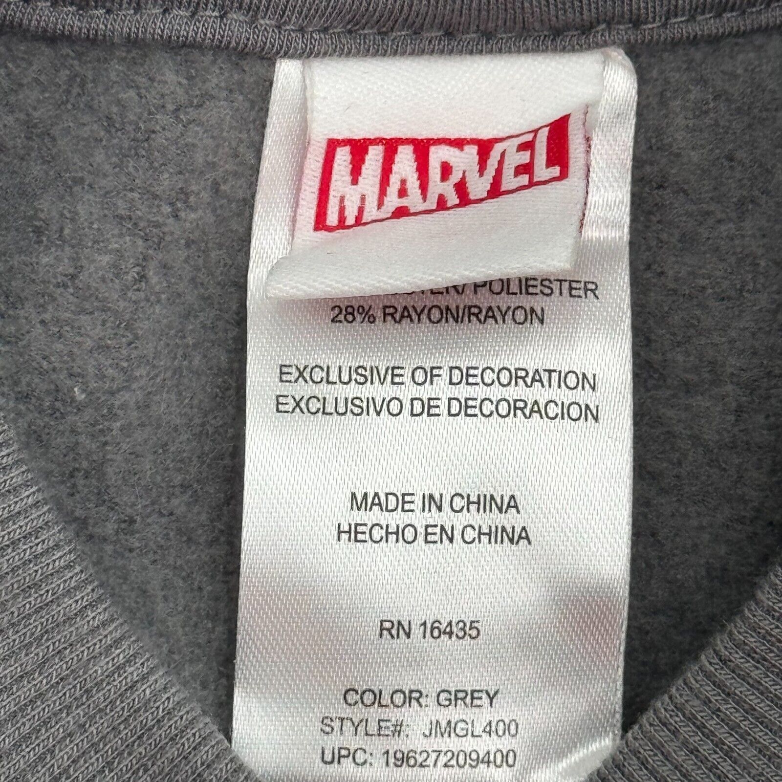 Lot of 4 Kids Long Sleeve Shirt Sweater Hoodie Brown Grey Red Marvel Size 4T