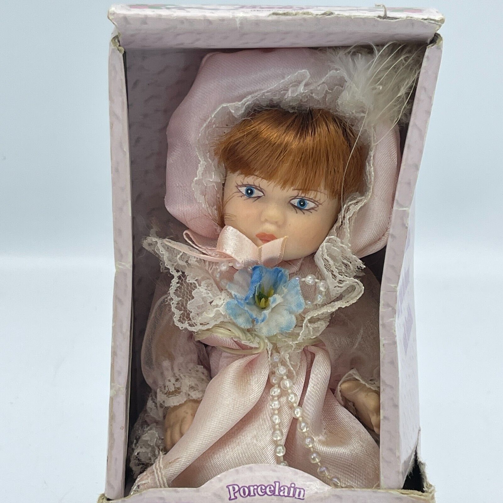 Vintage Christina Collection Hand Painted Porcelain Victorian Baby Doll Ltd Ed.