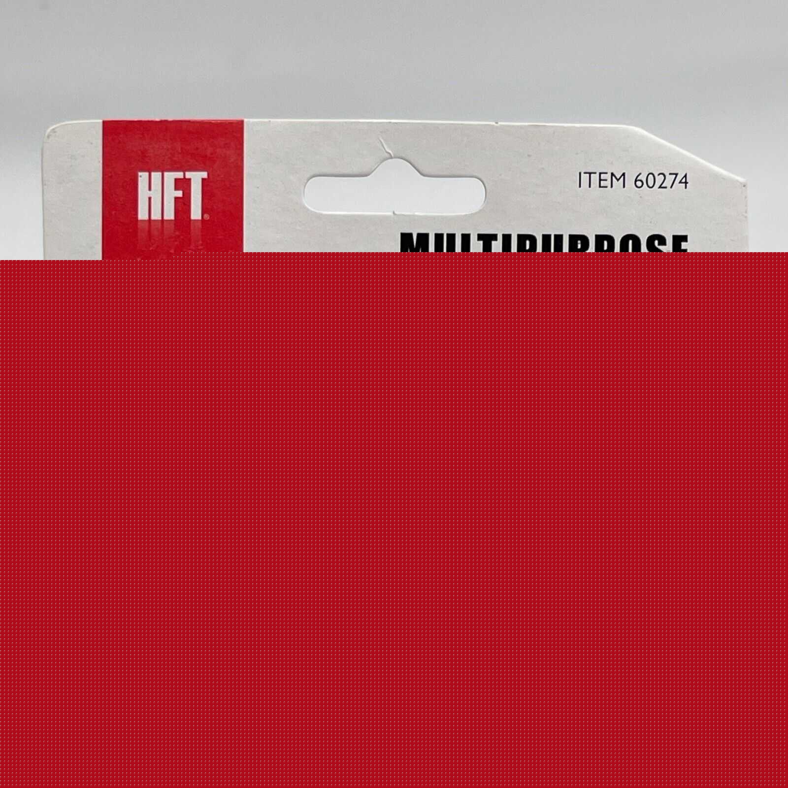 HFT - MULTIPURPOSE SCISSORS STAINLESS HEAVY DUTY BLADES - PVC GRIPS NEW