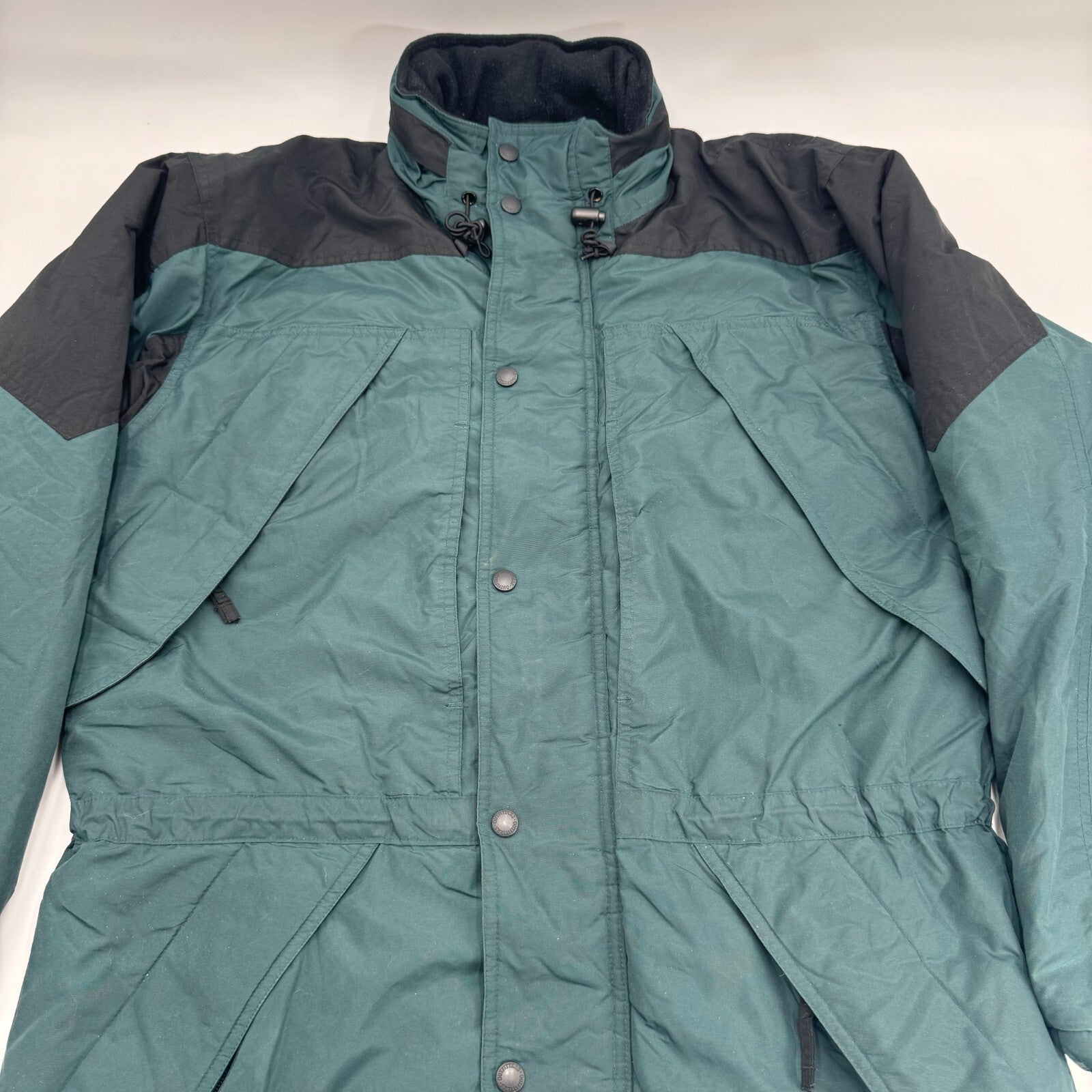 Performance Outfitters Winter Coat Warm Insulated Liner Green Black Adult Size S