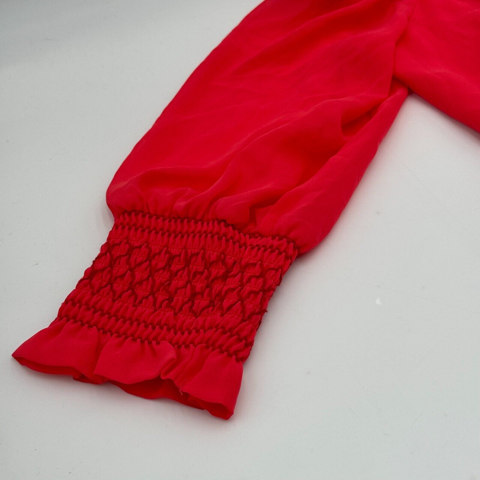 Belle & Sky Off the Shoulder Romper Red Dress Womens Size M Medium New With Tags