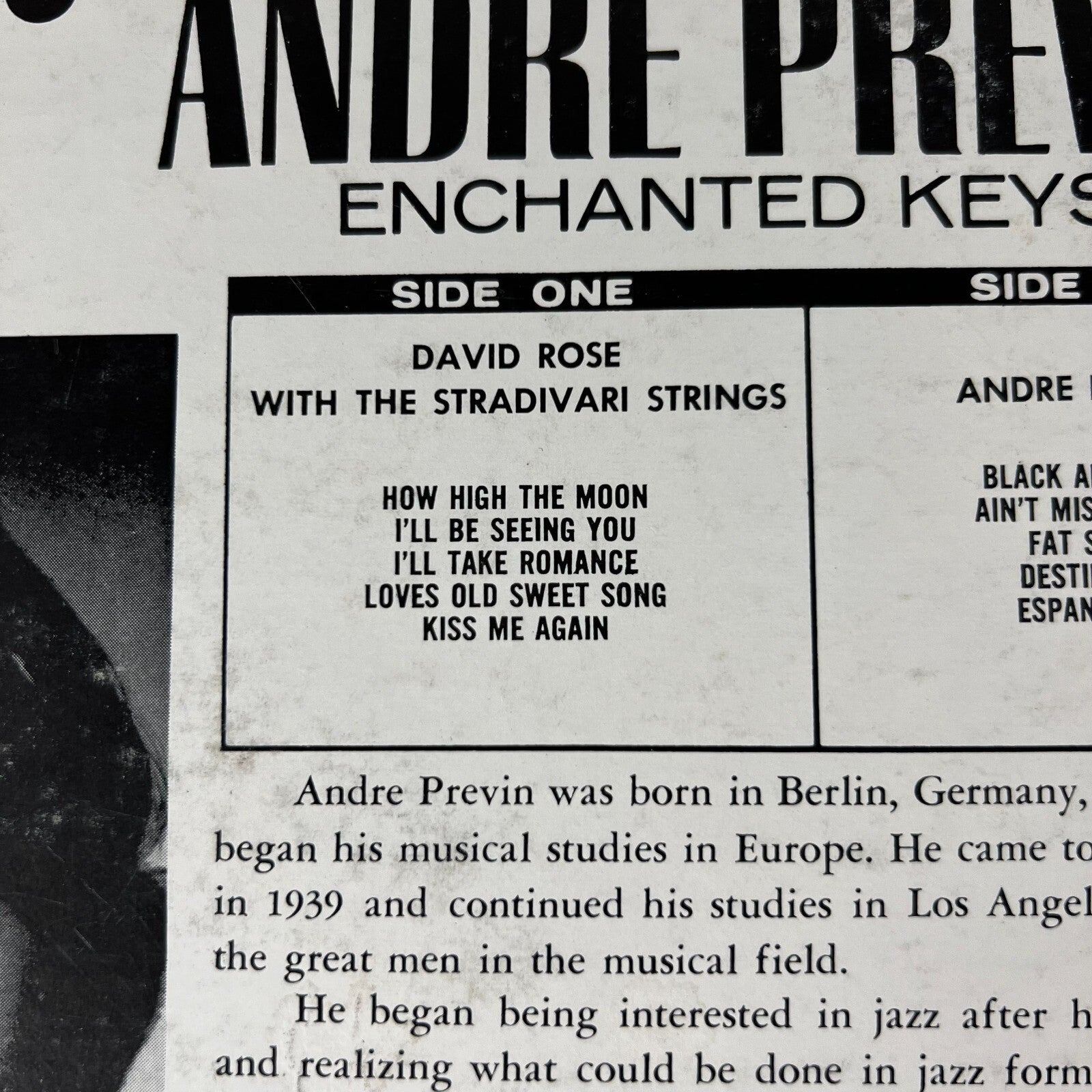 David Rose With The Stradivari Strings & André Previn Vibrant Strings MW124-116