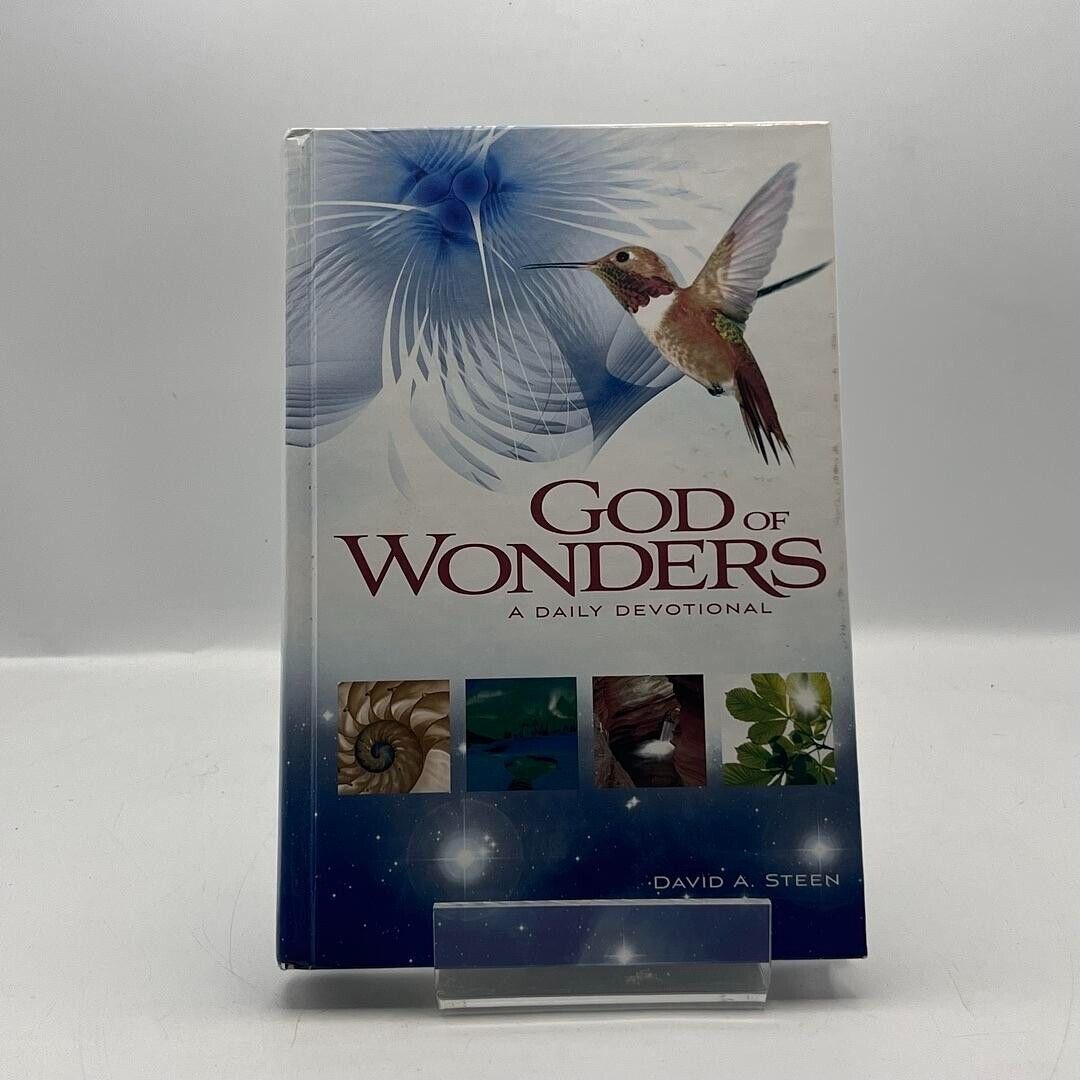 God of Wonders: A Daily Devotional by David A. Steen 2012 HARDCOVER BOOK