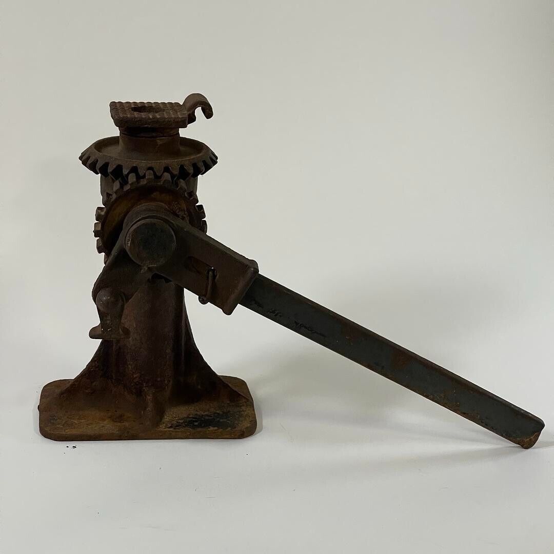 Vintage Cast Iron Car Jack - Untested