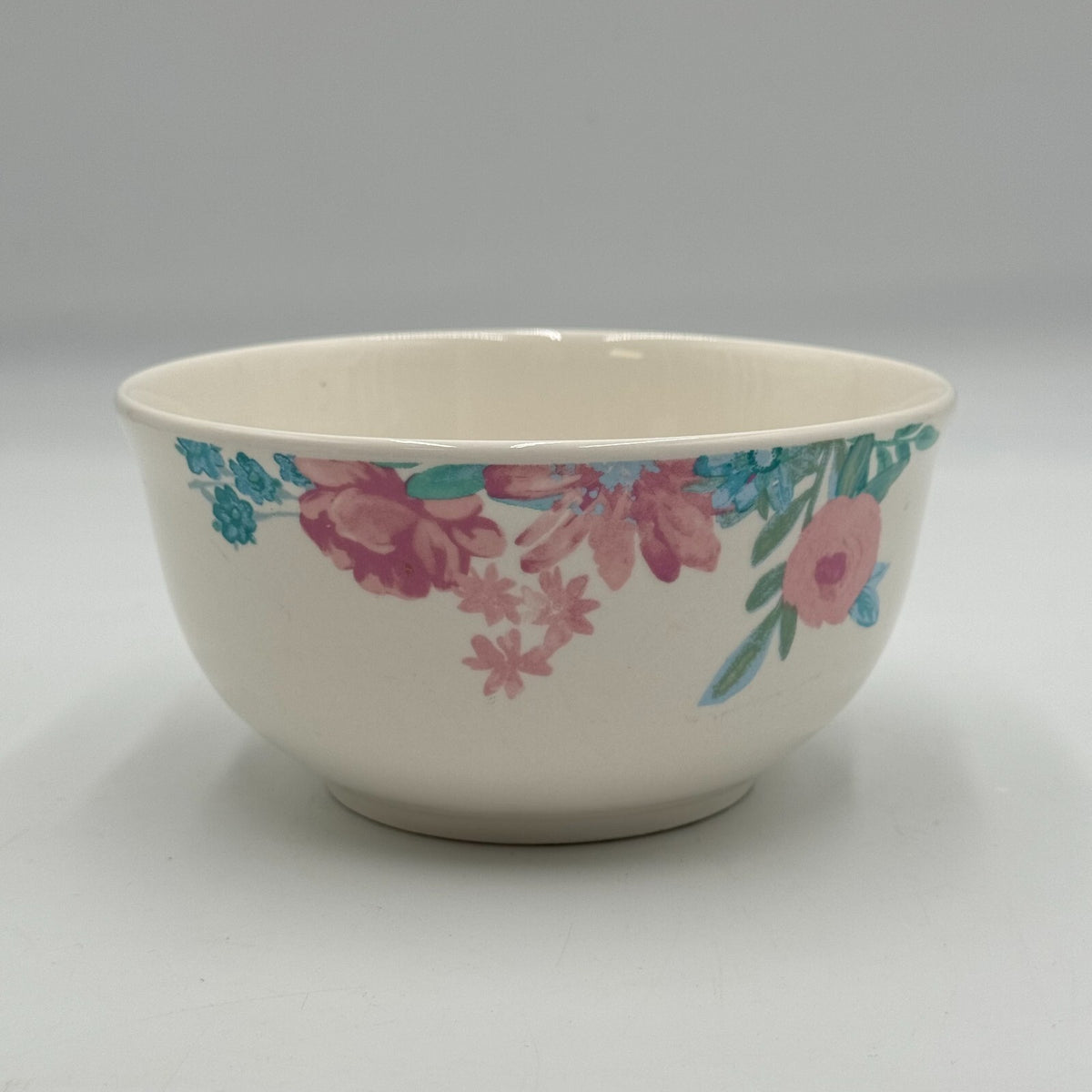 Vintage Royal Norfolk 6" Soup Cereal Bowl Spring Floral Replacement Greenbrier