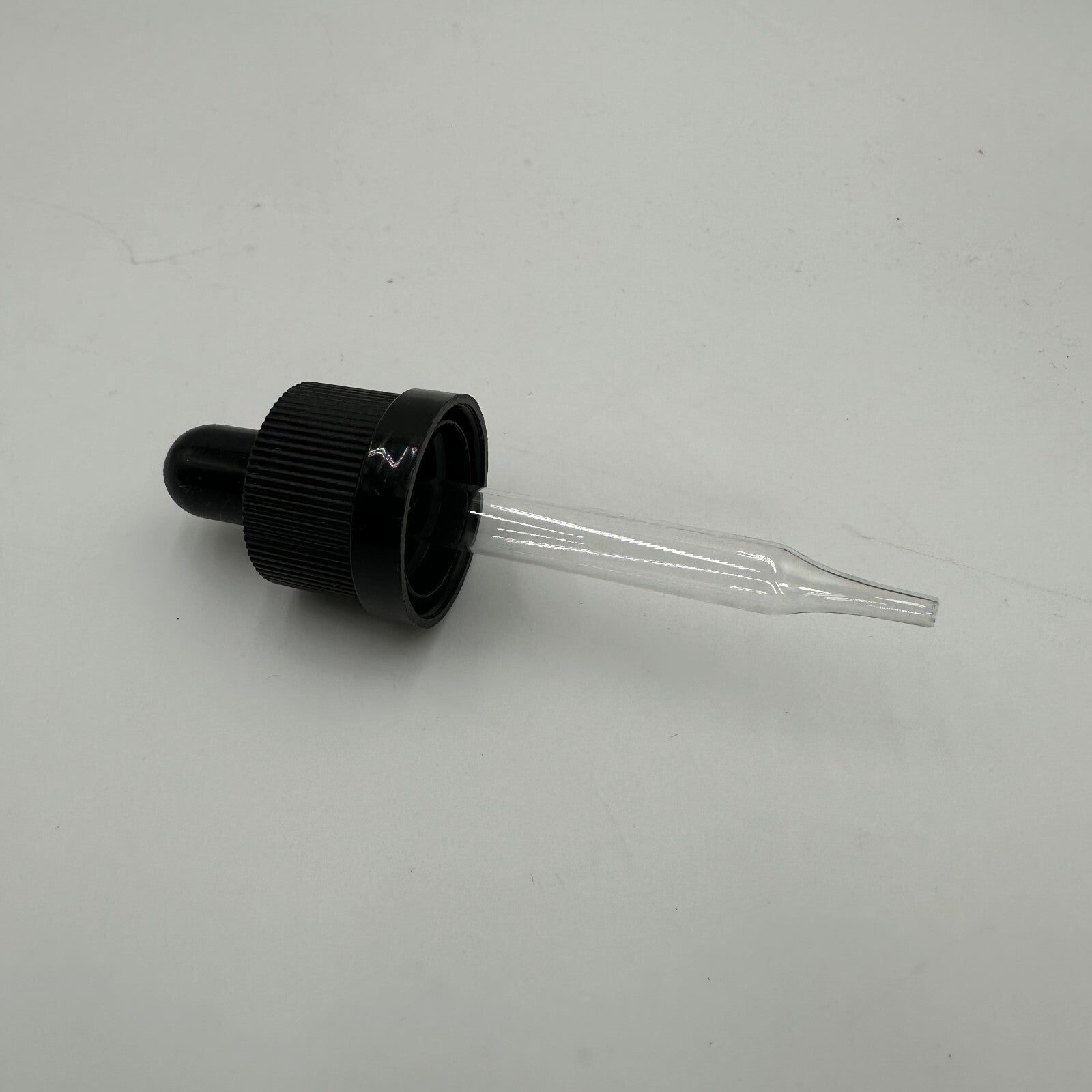 15ml (0.5 fl. oz) Boston Round Black Glass Bottles + Dropper Caps (Lot of 2700+)