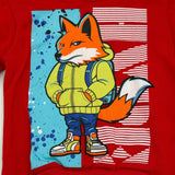 Lot of 3 Size 5T NWT Kids Clothes Fox Hoodie Blue Monster Truck Tank Top Shirt