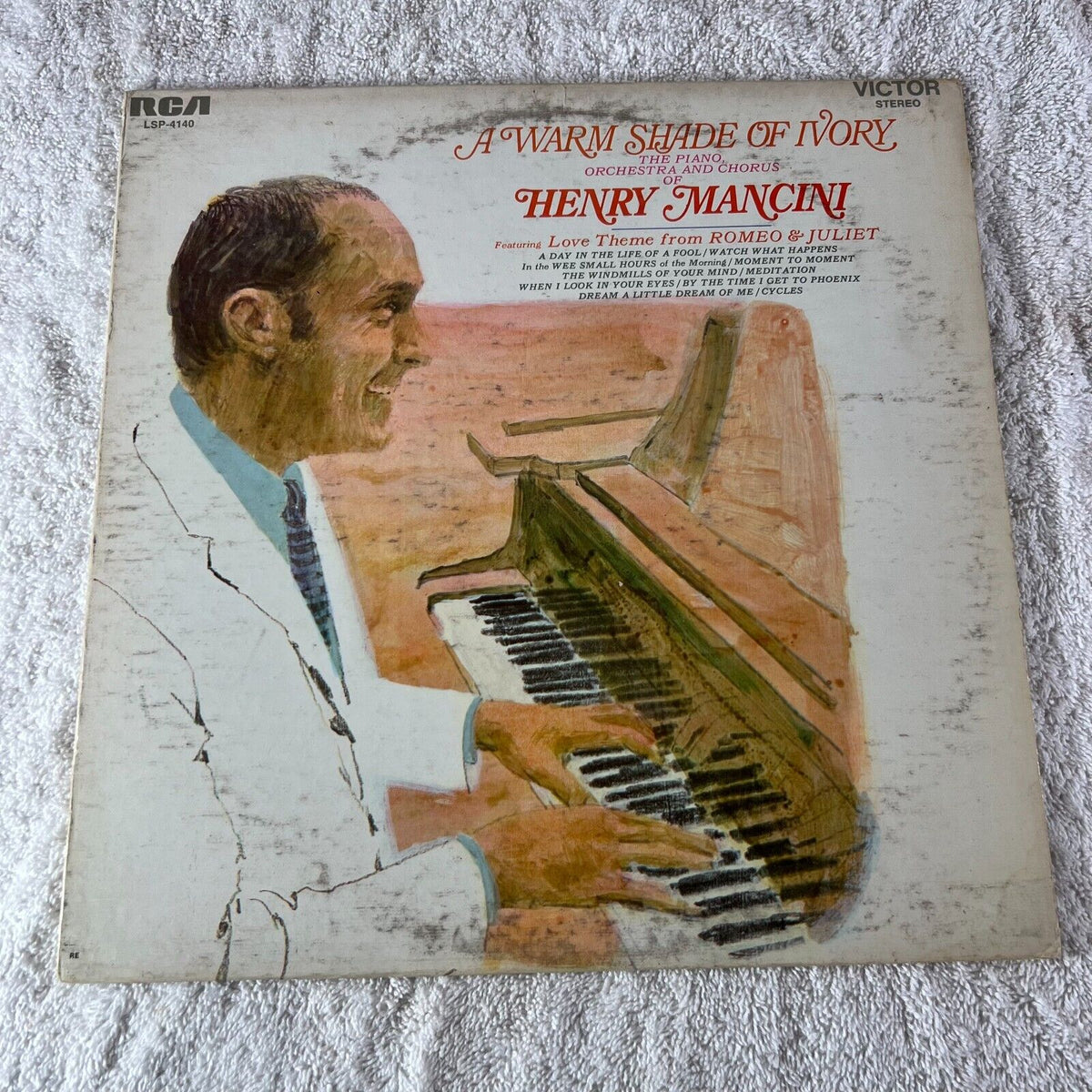 A Warm Shade Of Ivory by Henry Mancini 1969 Original LP Vinyl Album RCA LSP-4140