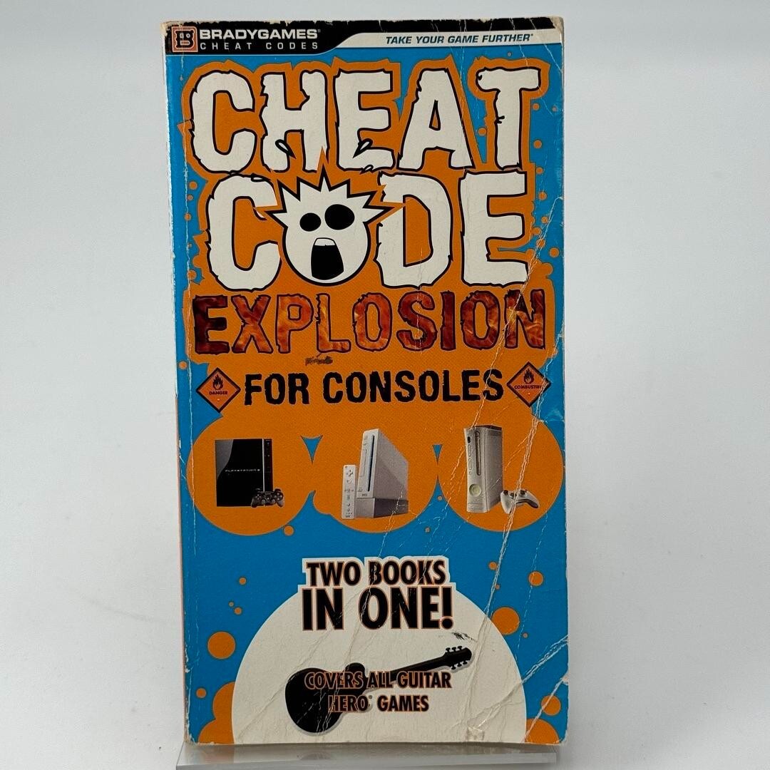 Cheat Code Explosion for handhelds and Consoles by Brady Games 2009 PAPERBACK