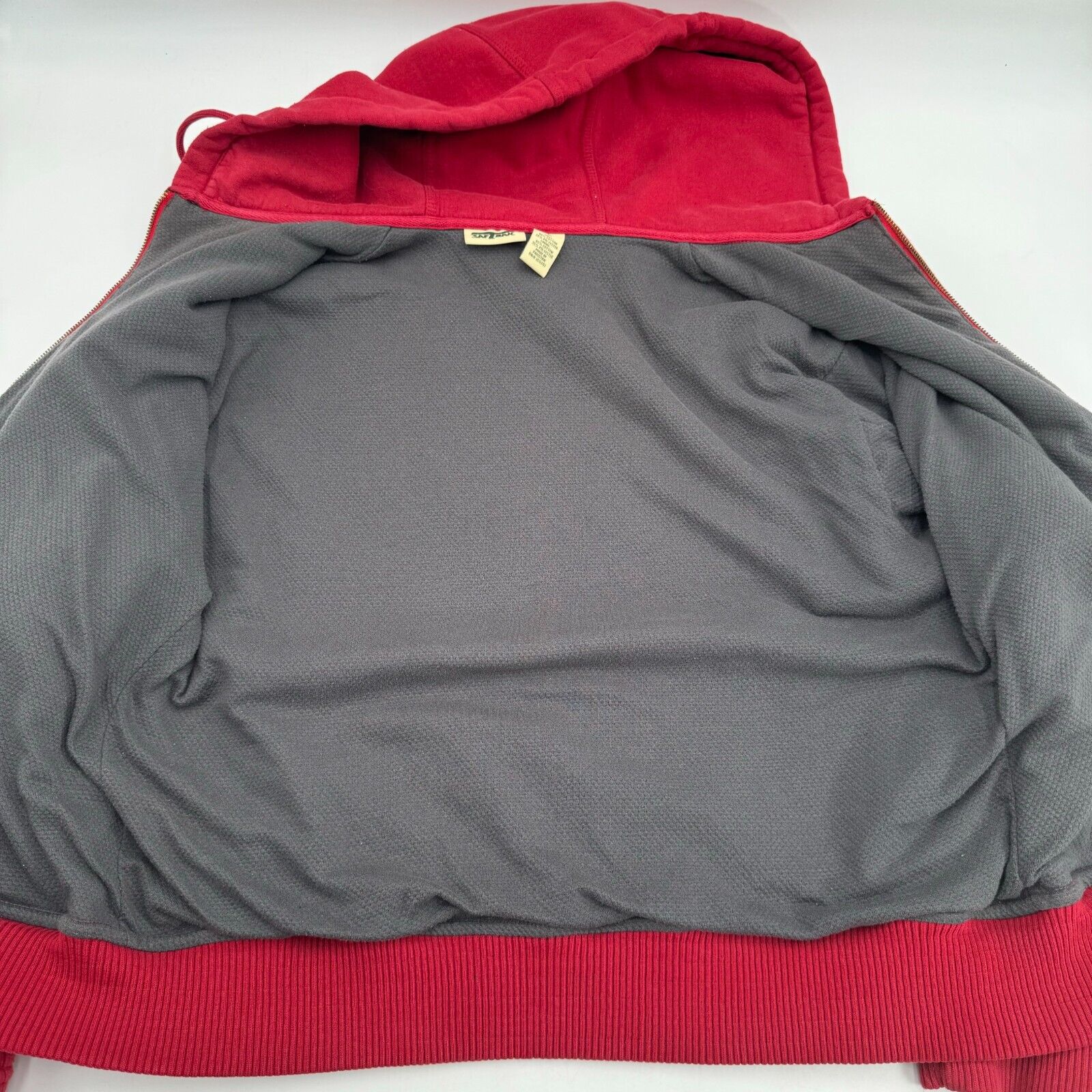 SafTbak Blaze Red Hunting Hoodie Coat Jacket Cotton Sweater Adult Size Medium US