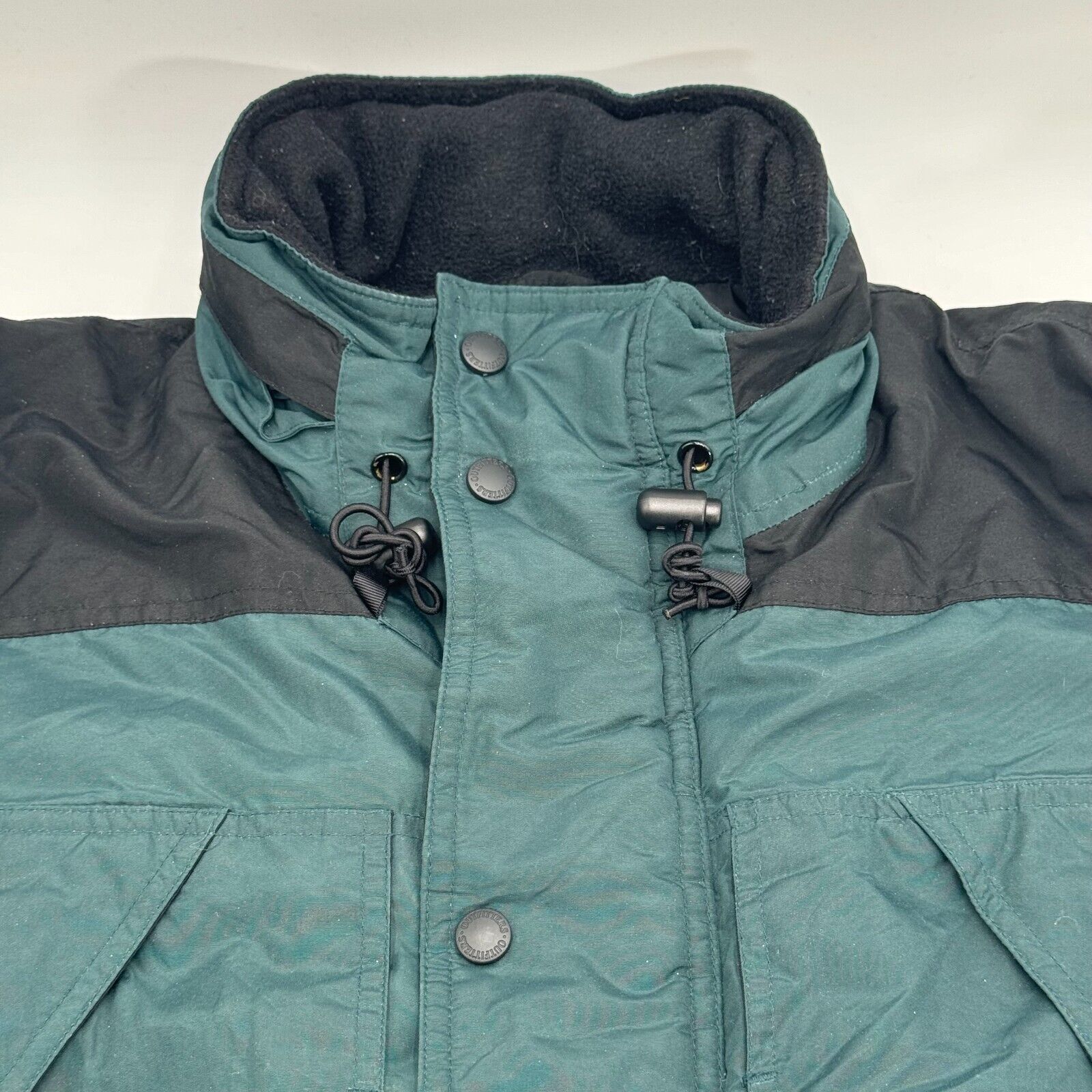 Performance Outfitters Winter Coat Warm Insulated Liner Green Black Adult Size S