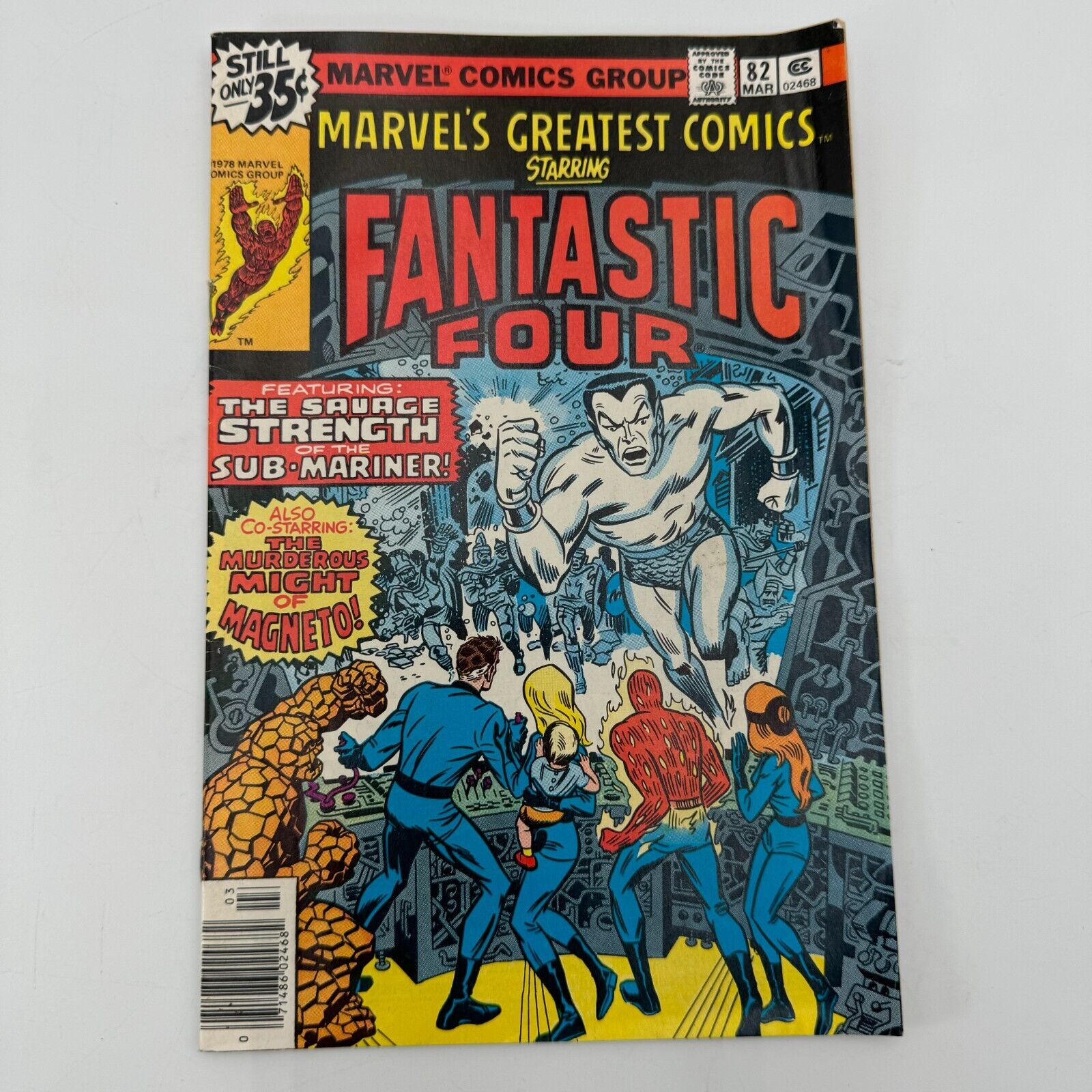Lot of 4 Fantastic Four Vintage Marvel Comics Issues 83 203 204 205 Magneto