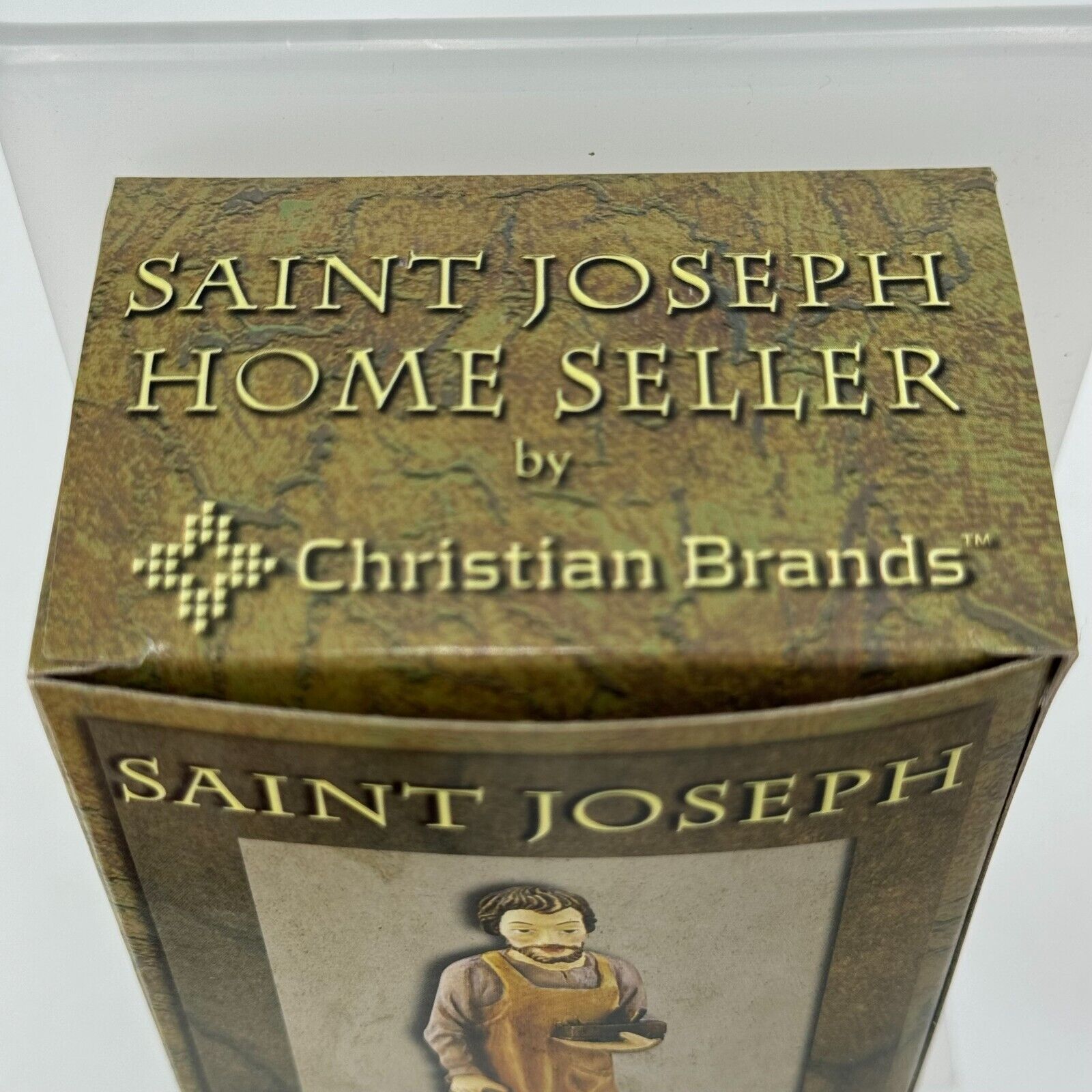 Saint Joseph Home Seller by Christian Brands 5” Wood Figurine