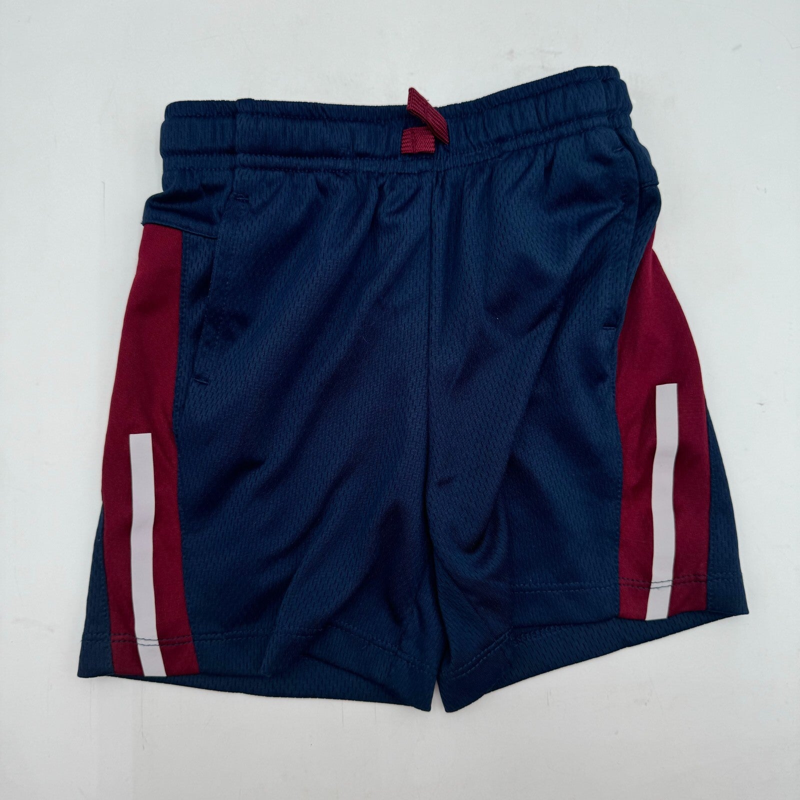 Lot of 4 Boys Shorts Cargo Activewear Pajama Camo Stars Red Navy Toddler Size 3T