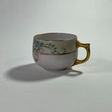 Vintage Victorian Era Japanese Hand Painted Pierce Teacup
