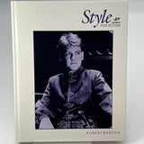 Style for Actors by Robert Barton First Edition College Theatre Textbook 1992 HC