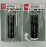 Set of 2 Harbor Freight 3.5" Mini LED Flashlights NIB Item 69111
