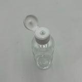 10 Packs Clear PET Plastic Cosmetic Bottles 100mL With Neck Flip Cap