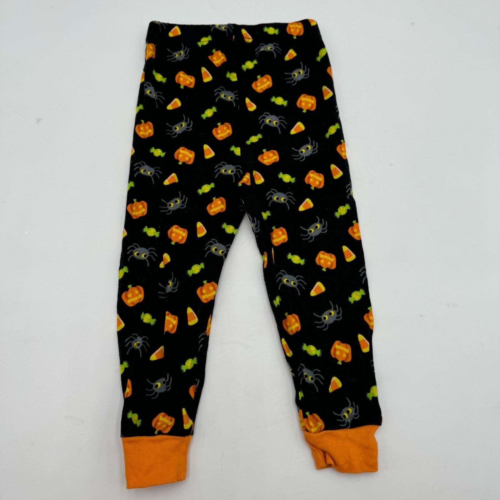 2 pc Paw Patrol Kids Pajama Set Halloween Howl Pumpkin Candy Toddler Size 4T