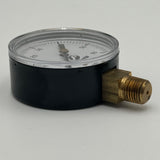Precision Pressure Gauge SG60 0-60psi 1/2” Bottom Mount 2.5” Face New In Box
