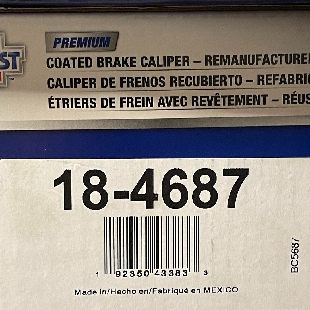CarQuest #18-4687 Coated Brake Caliper
