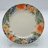 Gibson Floral Design 10in Dinner Plate - Microwaveable, Dishwasher & Oven Safe
