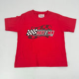 Hanes Play Wear Kids Race 2 Win Trendy Crewneck T-Shirt Red Size 2T NWT